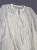 2026 Spring French Court-Style Embroidered Women's Lace Puff Sleeve Top