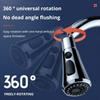 3-Speed Swivel Spray Kitchen & Bathroom Faucet Extension with Splash-Proof Pressure Nozzle, Connector for Sinks, Sprayer for Kitchen Bathroom Faucet