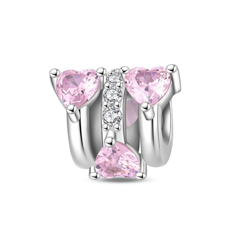 New Copper Color Stars Sun Butterfly Safety Buckle Zircon Charms Beads Fit 3Mm Original Bracelets Fine Diy Jewelry