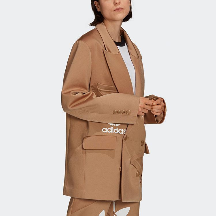 adidas Originals Business Suits Women's Beige Suit Collar Moderate Other H59041
