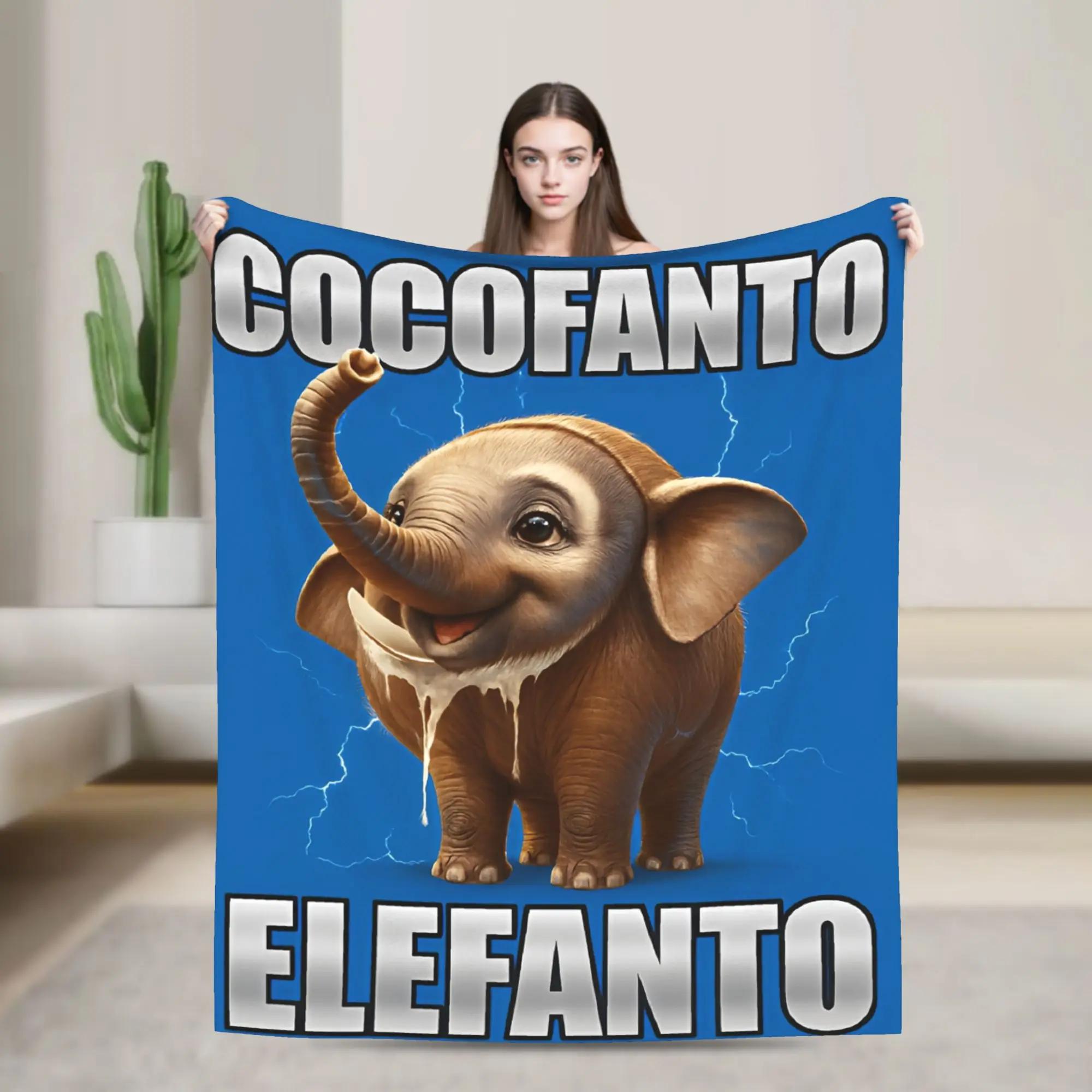 

Italian Brainrot Soft Blankets Kids Plush Throw Funny Couch Chair Flannel Bedspread Sofa Bed Cover For Home Cozy Decor 40x50in