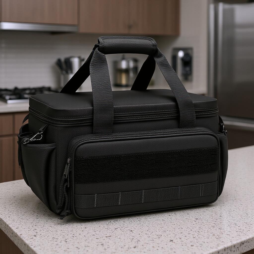 Durable Oxford Cloth Tactical Tote Bag with Anti-Friction, Wear-Resistance, & Multi-Purpose Design for Tool Storage