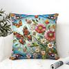 Beautiful Scenery, Elegant Natural Prints Pillow Case Linen Pillow Case Sofa Home Decor Cushion Cover Cushion Cove