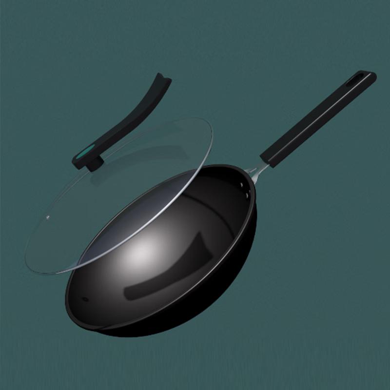 Refined Iron Wok 32CM