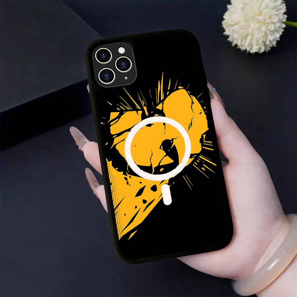 Singer W-WU-T-TANG Magnetic Phone Case For IPhone 16 15 14 13 12 11 17 Pro Max Plus Wireless Charge Cover