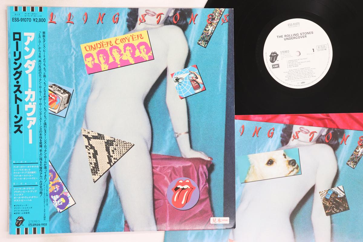 

LP Record ROLLING STONES - Undercover ESS91070PROMO EMI 1983 Japan Obi Rock Used