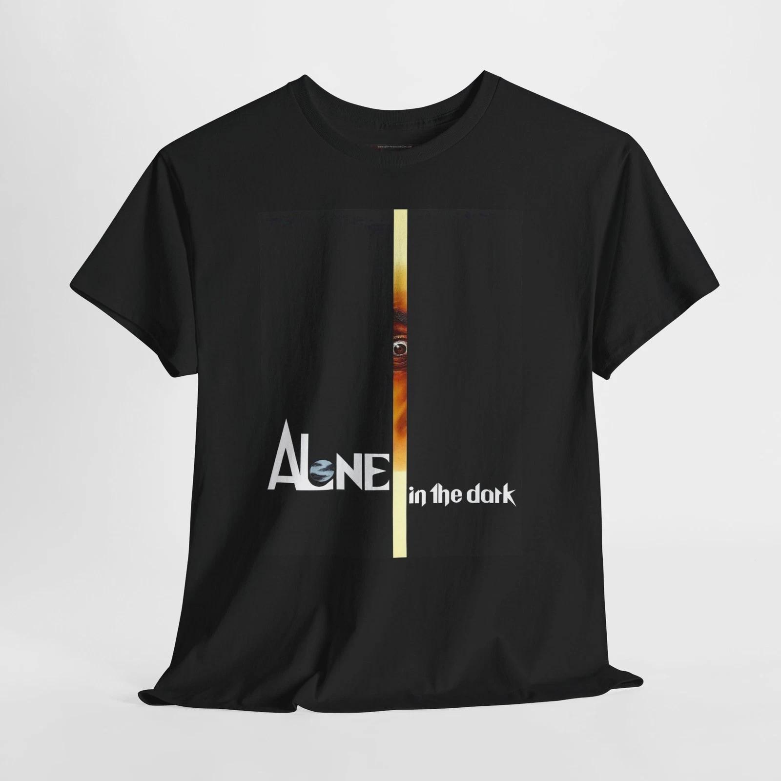 Alone in the Dark 1982 Retro Movie Poster Horror Unisex Graphic T-Shirt L