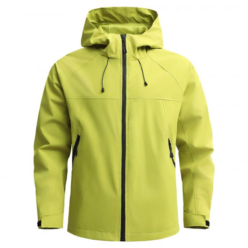 Outdoor Jacket Men and Women's Work Clothes Single-layer Thin Windproof Waterproof Jacket Jacket Hiking and Cycling Mountaineering Suits New
