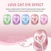 3 Pack Heart Magnet for Cat Eye Gel Polish, Heart Magnet for Nails, Cat Eye Magnetic Nail Art Tool Set,Magnet Sticks with Y-Shaped Guide,