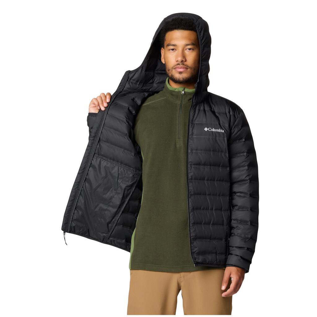 Columbia Lake 22 II Daunenjacke mit Kapuze, Herrenjacke schwarz