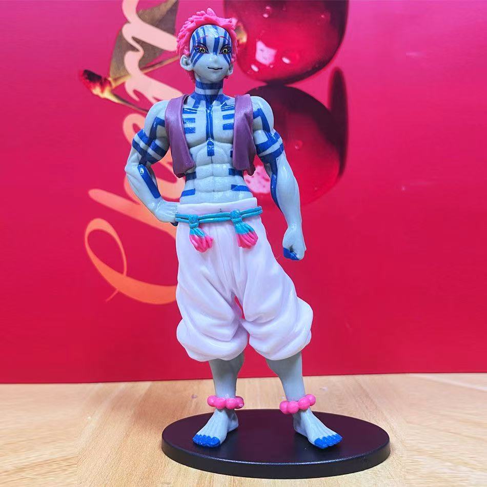 @Anime Demon Slayer Kimetsu no Yaiba Figure Kamado Tanjirou Action Figure Agatsuma Zenitsu Nezuko Warrior PVC Model Toys**