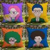 P-Pop ManS Cushion Cover Home & Car Dual-Scene Pillow Cover: Reversible for Premium Comfort
