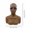 Manikin Head with Shoulders Stable Form Mannequin Bust Makeup Face