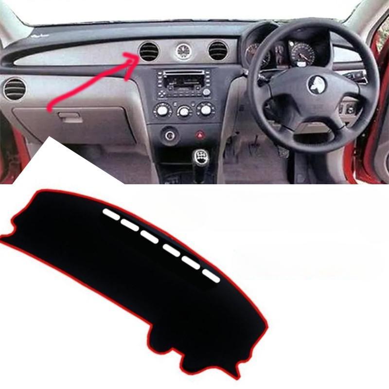 

Для Mitsubishi Outlander Коврик-накладка на приборную панель Защитная накладка Аксессуары для автомобиля 2004 2007 2005 2006 Polyester&Four Seasons