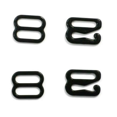 

Clover shoulder strap adjustment parts set 10mm width 2 pieces black 26-009