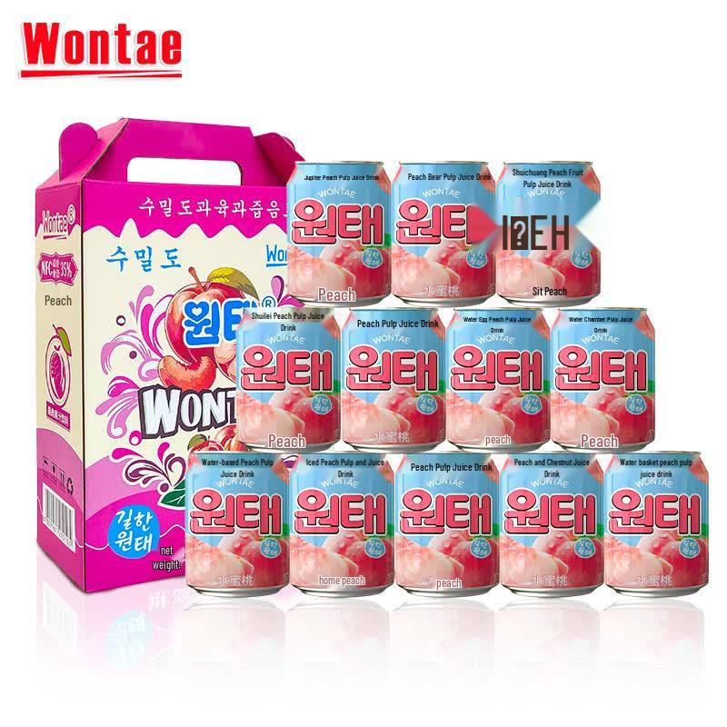 WONTAE Korean Style Fruit Pulp Juice Drink