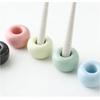 Ceramic Toothbrush Holder Standing Tooth Brush Cover Cap Stand Toothbrush Head Cover Bracket Fish Shape Bathroom Storage Rack