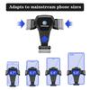 For VW Gravity Car Phone Holder Air Vent GPS Stand Accessories For VW Golf Polo Tiguan Touran Jetta Passat CC T5 GTI Magotan Arteon GTD