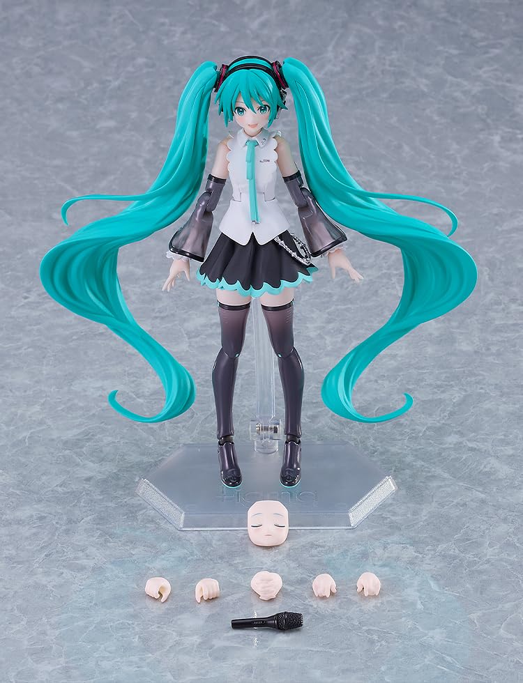 Figma Piapro Characters Hatsune Miku NT Plastic Painted Movable Figure Non-scale