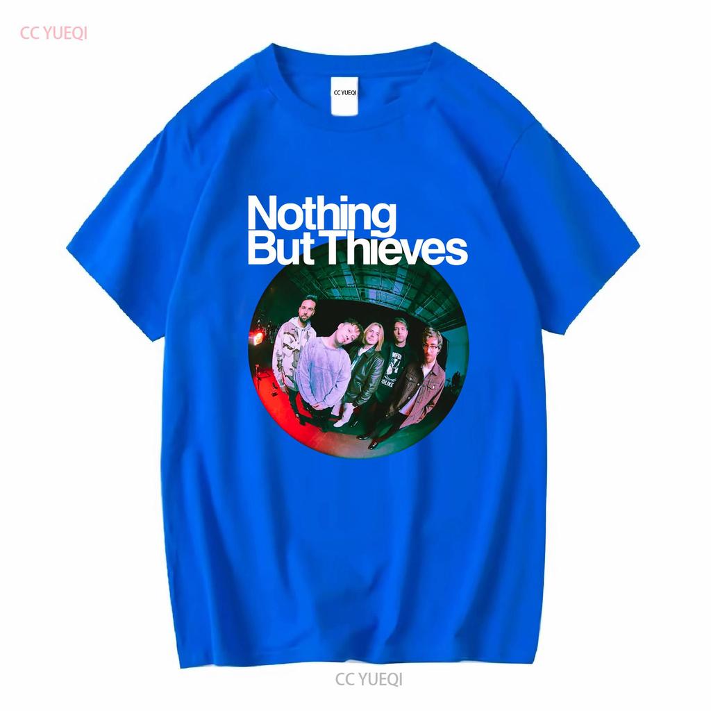 NUR DIEBE BAND T-Shirt Alle Größen lang- oder kurzärmelig vintage gewaschen Vielseitige Designerkleidung Lässig Atmungsaktiv