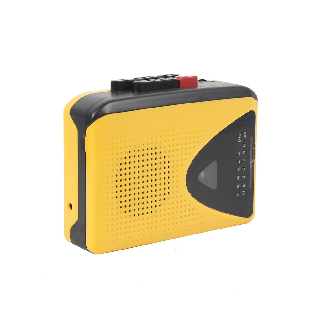 Tonivent Tragbarer Kassetten-zu-MP3-Player Mini-Kassettenspieler mit UKW/AM-Radio Aufnahme Funktion Tragbarer Kassettenrekorder