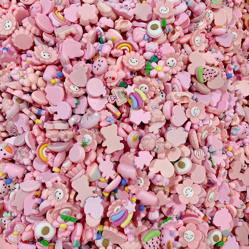 10PCS Cute Resin Candy Charms Blessing Bag Accessories DIY Flatback SLIME Filling Cream Glue Phone Shell Charm Christmas Gift