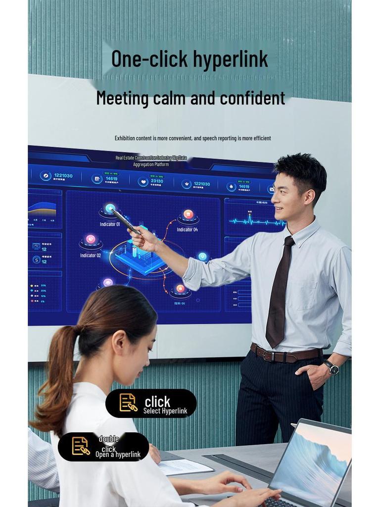 S16 Multifunctional Page Turner for Teachers – Compatible with Seewo Interactive Whiteboard and Multimedia Teaching Systems, Electric