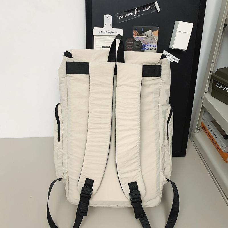 Однотонная школьная сумка для школьников — фото 11