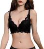 Yuninya Wireless Bust Cleavage Beautiful Plus Sizes Available Bra, High-Back Design, Shapewear, Enhancement, Enhancement, All-Lace, Wireless,