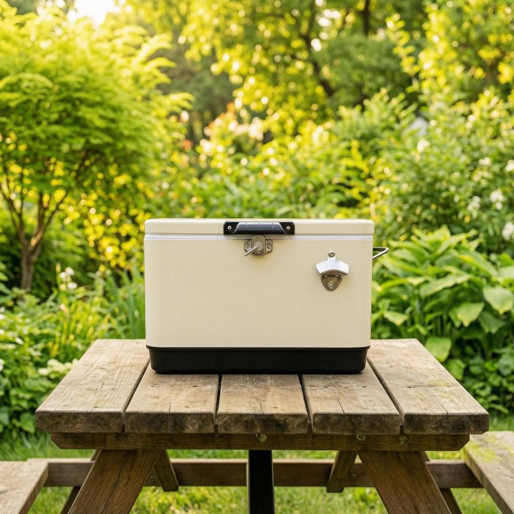 Insulated Cooler Box Portable Container Extra-Thick for Picnickers