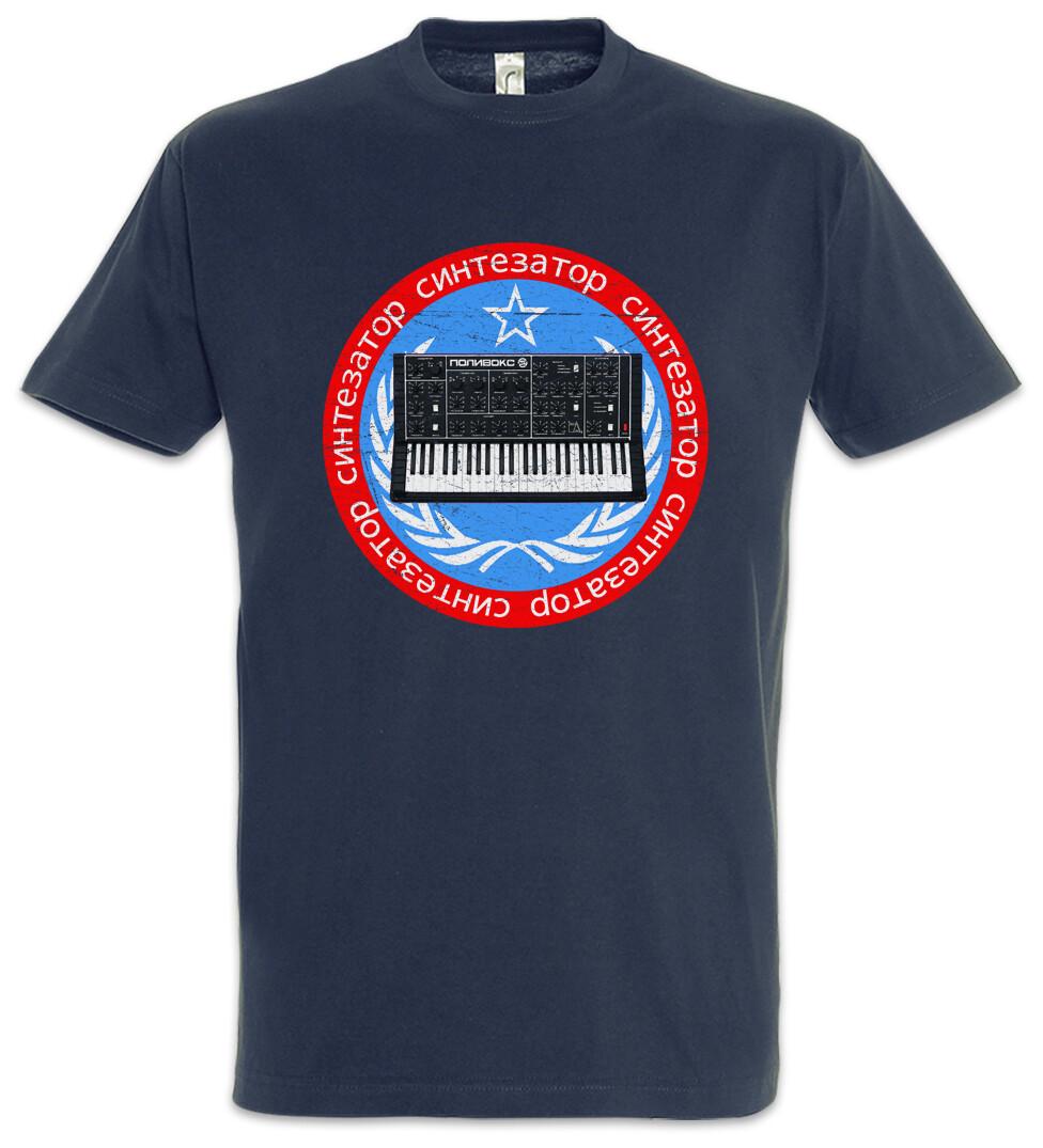 Soviet Synthesizer II T-Shirt Mens Womens Tees Top Union Audio LFO Sound Wave Electro DJ MC Sampler S