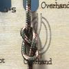 Knoten-Trainingsbrett lernen, 16 Knoten, Bindeübungsbrett aus Holz, Anfänger-Riffe, quadratische Knoten, praktisches Lernbrett, Geschenk für Outdoor-Camping-Liebhaber