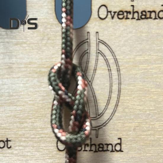 Learn Knot Training Board 16 Knots Tying Practice Wooden Board Beginner Reefs Square Knots Hands-On Learning Board Outdoor Camping Lovers Gift