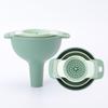 Food Grade Mini Folding Silicone Funnel for Kitchen