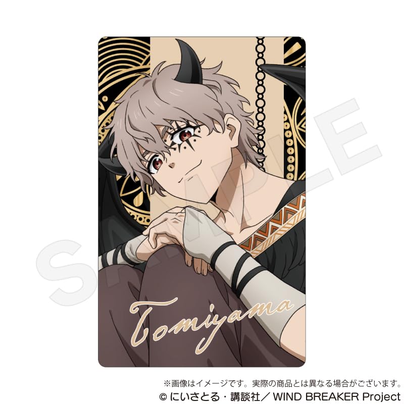 WIND BREAKER Carta Holográfica de Trading Devil Box ver. Pacote com 8