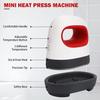 Mini Heat Press Machine TShirt Printing Easy Heating Transfer Press LronMachines For Blanket Leather Portable DIY Home Business