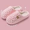 Women Indoor Slippers S Soft Bear Pattern Plush Slippers Cute & Insulated Slippers for Women with Arch Support And Memory Foam