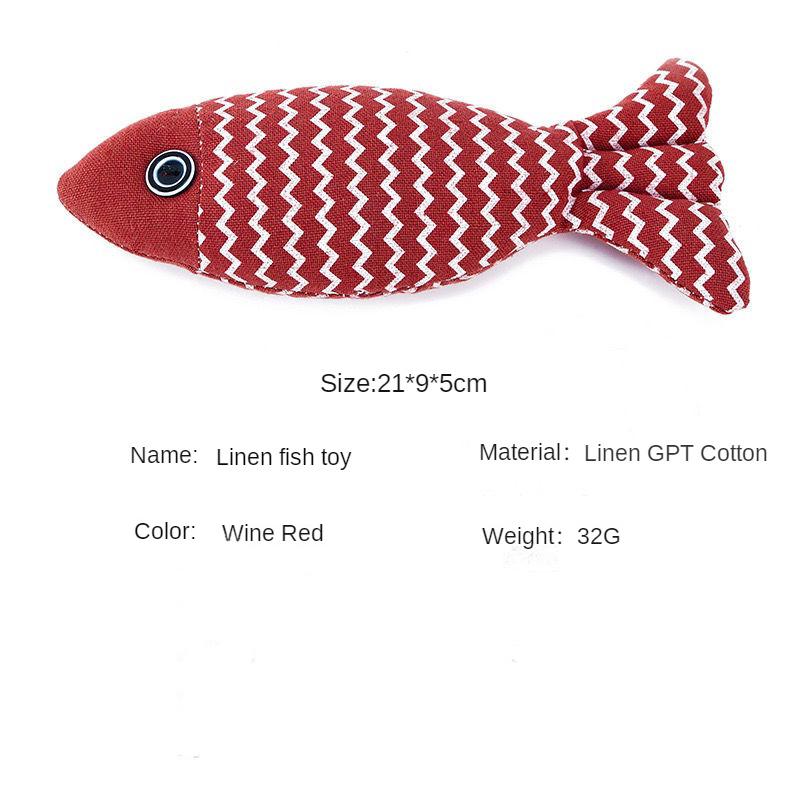 

Игрушки для кошек, рыбки, дрессировка домашних животных, развлечения, звукоизоляция, чистка зубов, скрежетание зубами, интерактивные принадлежности красный