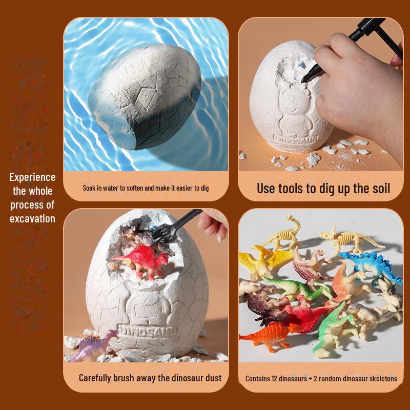 Colorful Gemstone Excavation Toys: Educational Blind Boxes for Kids