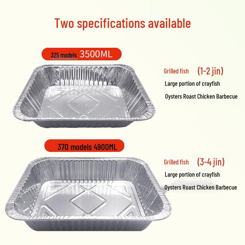 Handun Portable Aluminum Foil Grill Pan Kit