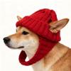 Knitted Pet Knitted Hat Warm Warm Earmuffs Headgear Dog Beanie Hat  New Year