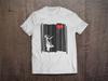 Banksy Girl with Balloon Legendary Shredded Street Art/ Heavyweight Cotton Unisex T Shirt with Print Tee Top