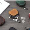 Retro Coin Bag Crazy Horse Leather Small Coins Keys Holder Zipper Pouches Bluetooth Earphone Storage Bags