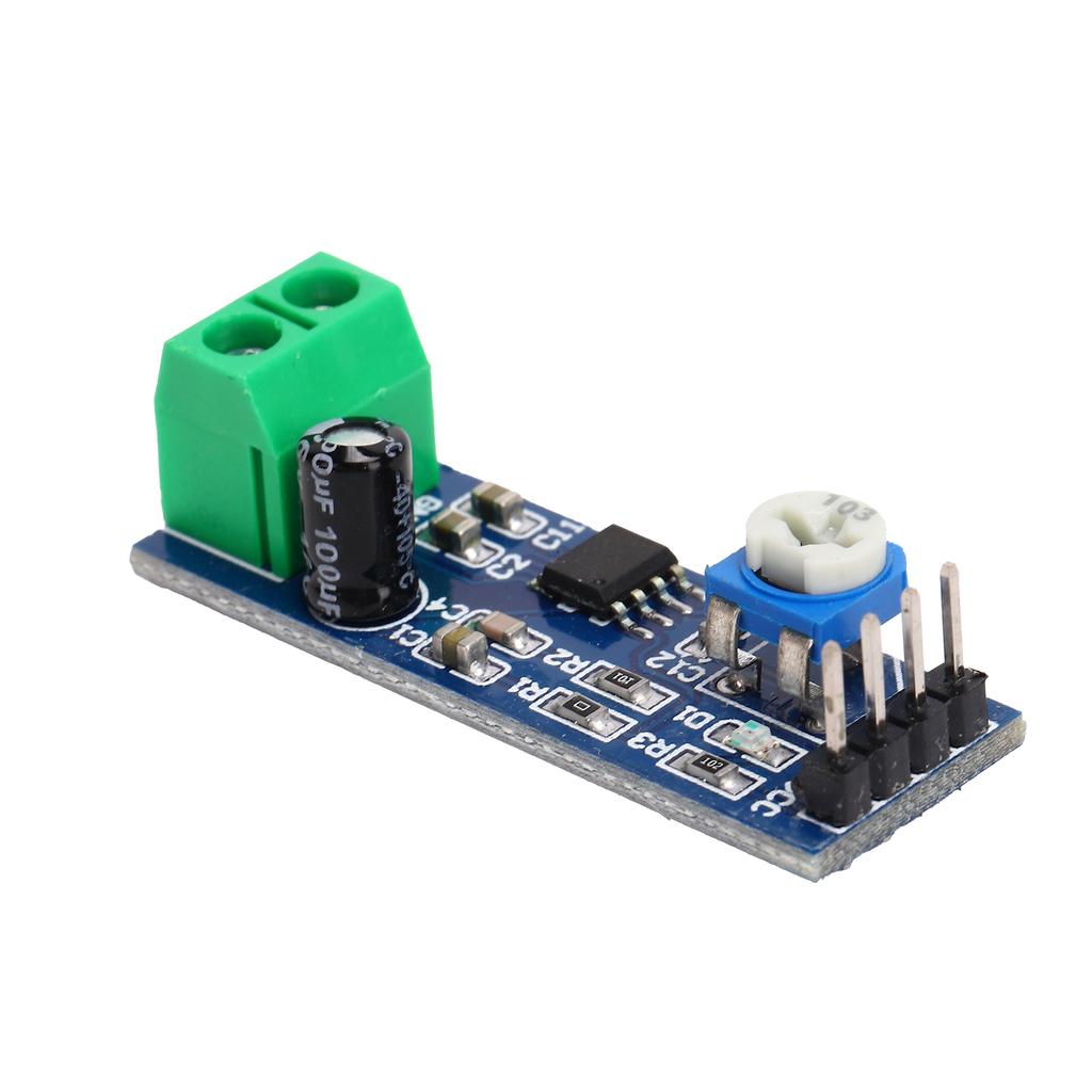 LM386 Power Amplifier Board 200 Times Gain Mono Audio Power Amplifier Module 5V 12V