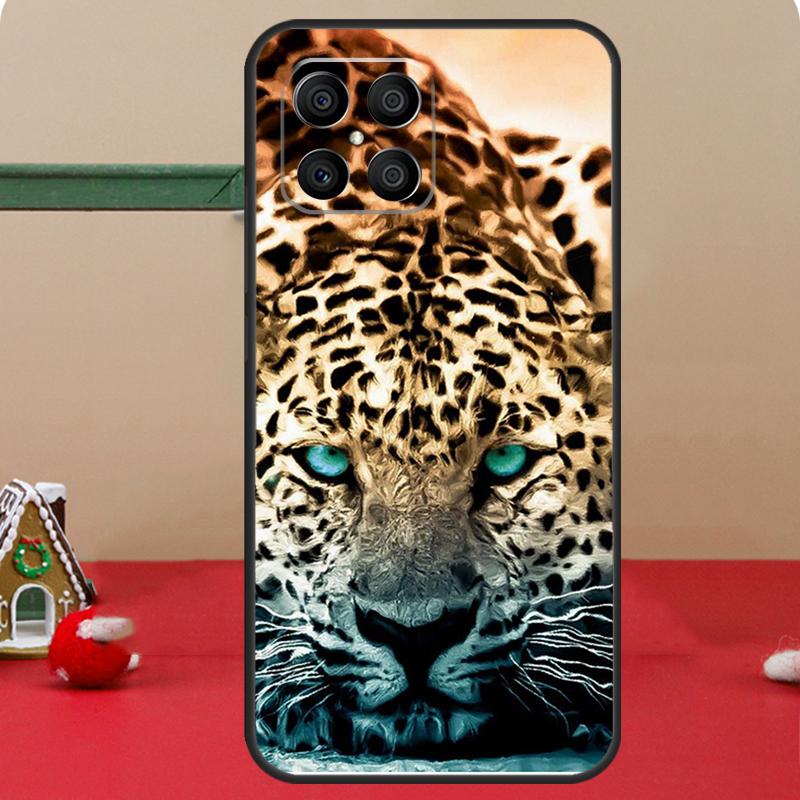 Cheetah Panther Snow Cheetah Case For Honor Magic 7 Lite 6 8 Pro Honor 400 200 70 90 X8c X8b X9a X9b X9c X9d Win RT Cover