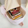 New Summer Fresh Checked Primary School Student Schoolbag Cute Backpack for Junior High School Students