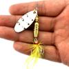 4GLightweight8CMMetal Sequin Feather Fish Hook10Packaged Lure Fishing Bait Fishing Gear Supplies