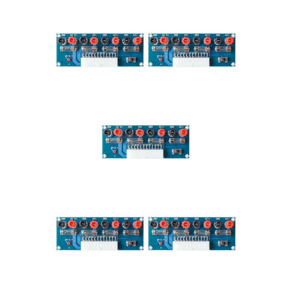 XH-M229 Desktop PC Power Board ATX Benchtop Supply Transfer Board 24 Pin Power Supply Test Module