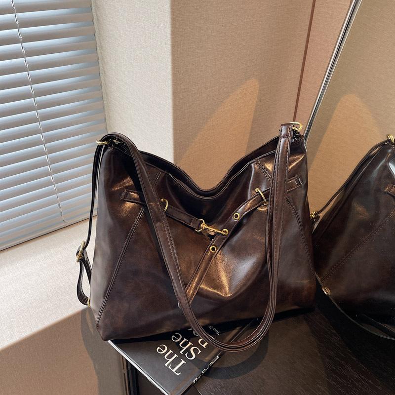 Sac pour femme grande capacité nouvel automne et hiver haut de gamme simple épaule bandoulière fourre-tout de voyage sac à dos