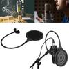 Dual Layer Metal Mesh Microphone Pop Guard Microphone Pop Filter for Enhanced Sound Quality In Recordings
